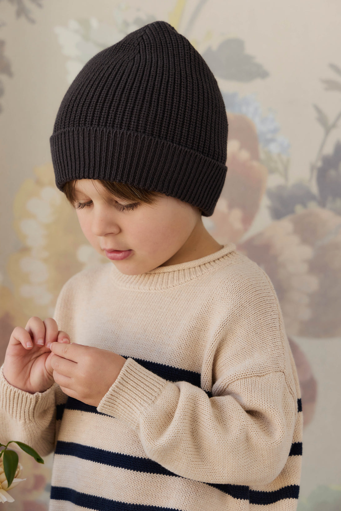 Johan Knit Beanie - Umber Childrens Beanie from Jamie Kay Australia