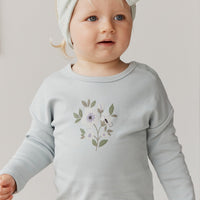 Pima Cotton Marley Long Sleeve Top - Ocean Spray Childrens Top from Jamie Kay Australia