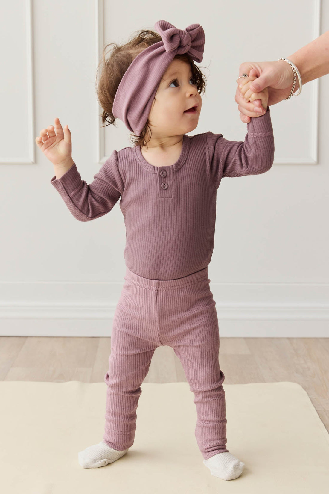 Organic Cotton Modal Everyday Legging - Twilight Childrens Legging from Jamie Kay Australia