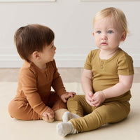 Organic Cotton Modal Everyday Legging - Buffalo Childrens Legging from Jamie Kay Australia