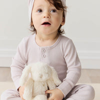 Organic Cotton Modal Long Sleeve Bodysuit - Luna Childrens Bodysuit from Jamie Kay Australia