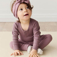 Organic Cotton Modal Lilian Headband - Twilight Childrens Headband from Jamie Kay Australia