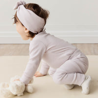 Organic Cotton Modal Long Sleeve Bodysuit - Luna Childrens Bodysuit from Jamie Kay Australia