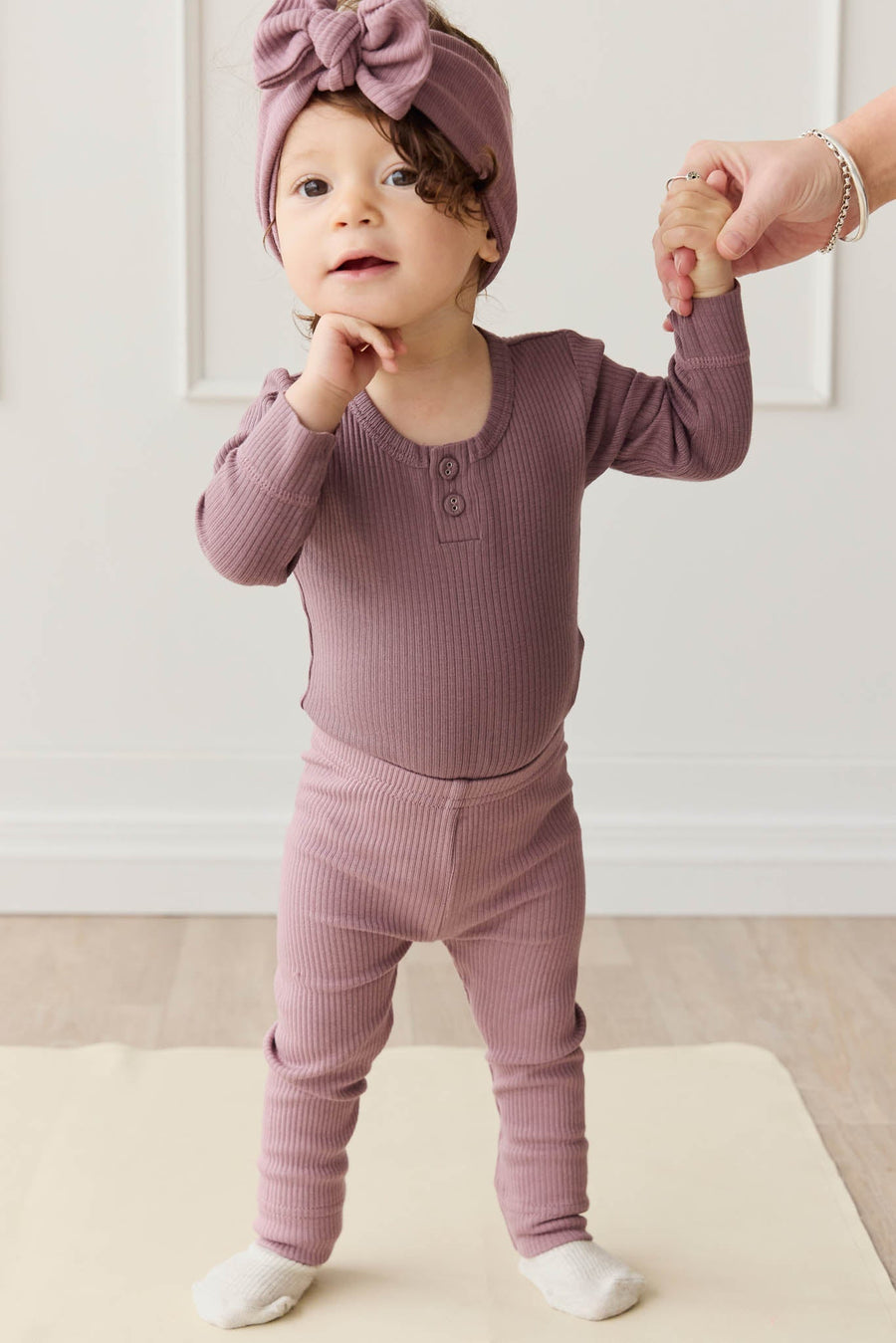 Organic Cotton Modal Everyday Legging - Twilight Childrens Legging from Jamie Kay Australia