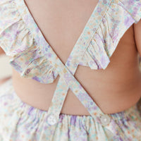 Organic Cotton Madeline Playsuit - Mayflower Childrens Playsuit from Jamie Kay Australia