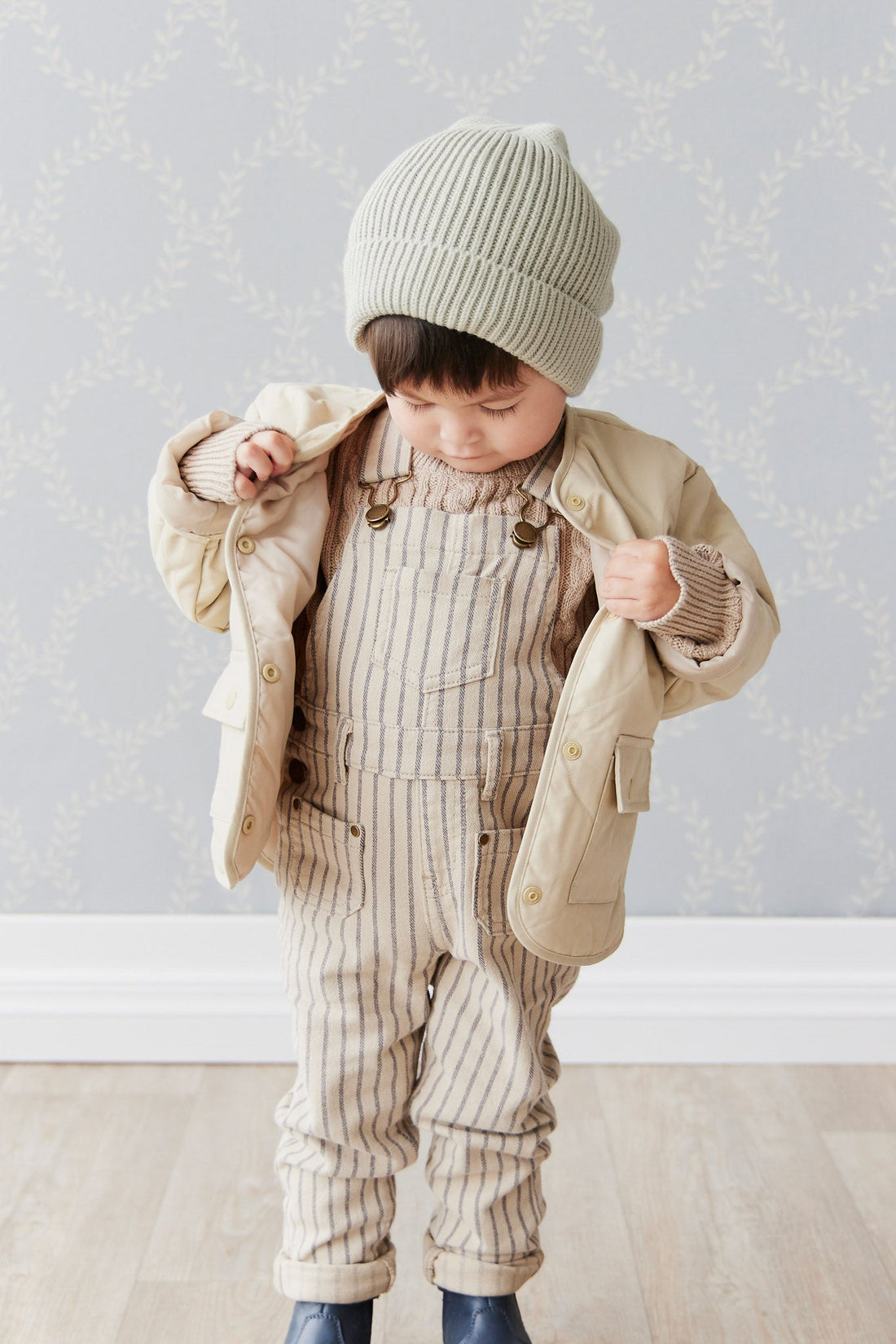 Arie Puffer Jacket - Cashew Childrens Jacket from Jamie Kay Australia