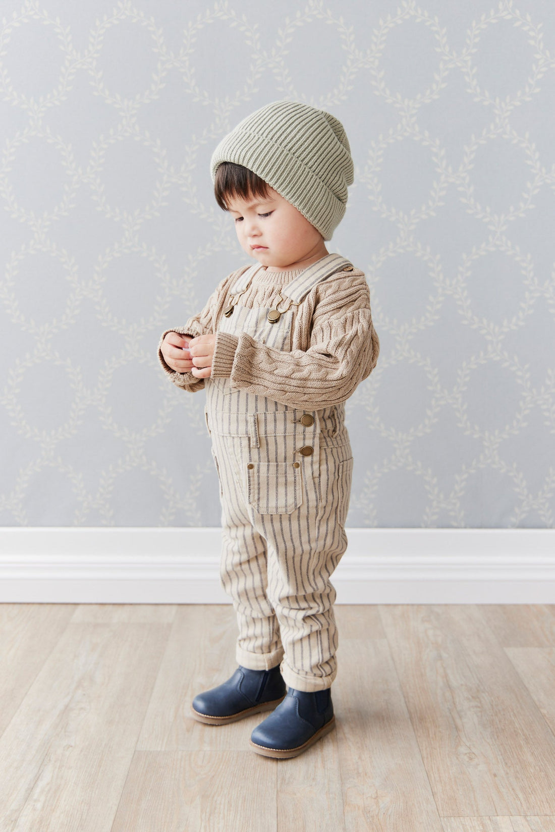 Arlo Overall - Cashew/Moonstone Childrens Overall from Jamie Kay Australia