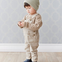 Arlo Overall - Cashew/Moonstone Childrens Overall from Jamie Kay Australia