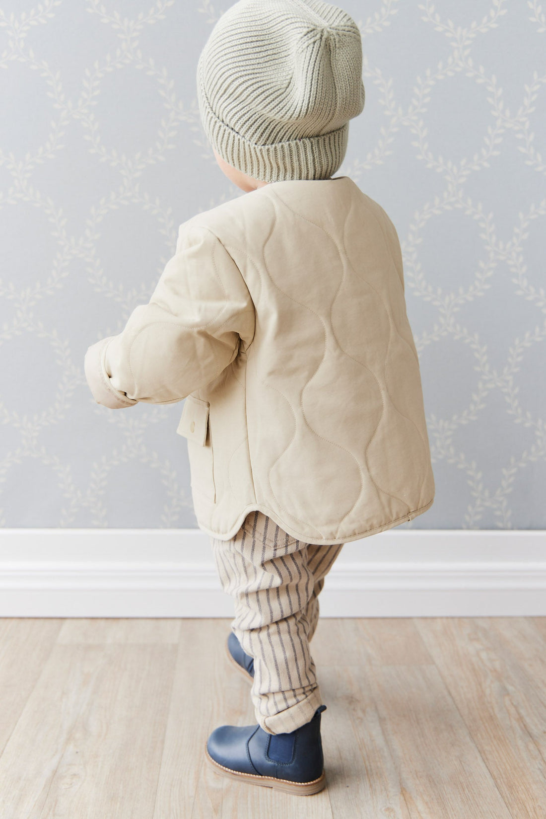 Arie Puffer Jacket - Cashew Childrens Jacket from Jamie Kay Australia