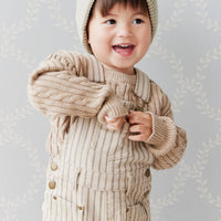 Arlo Overall - Cashew/Moonstone Childrens Overall from Jamie Kay Australia