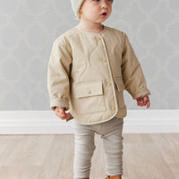 Arie Puffer Jacket - Cashew Childrens Jacket from Jamie Kay Australia