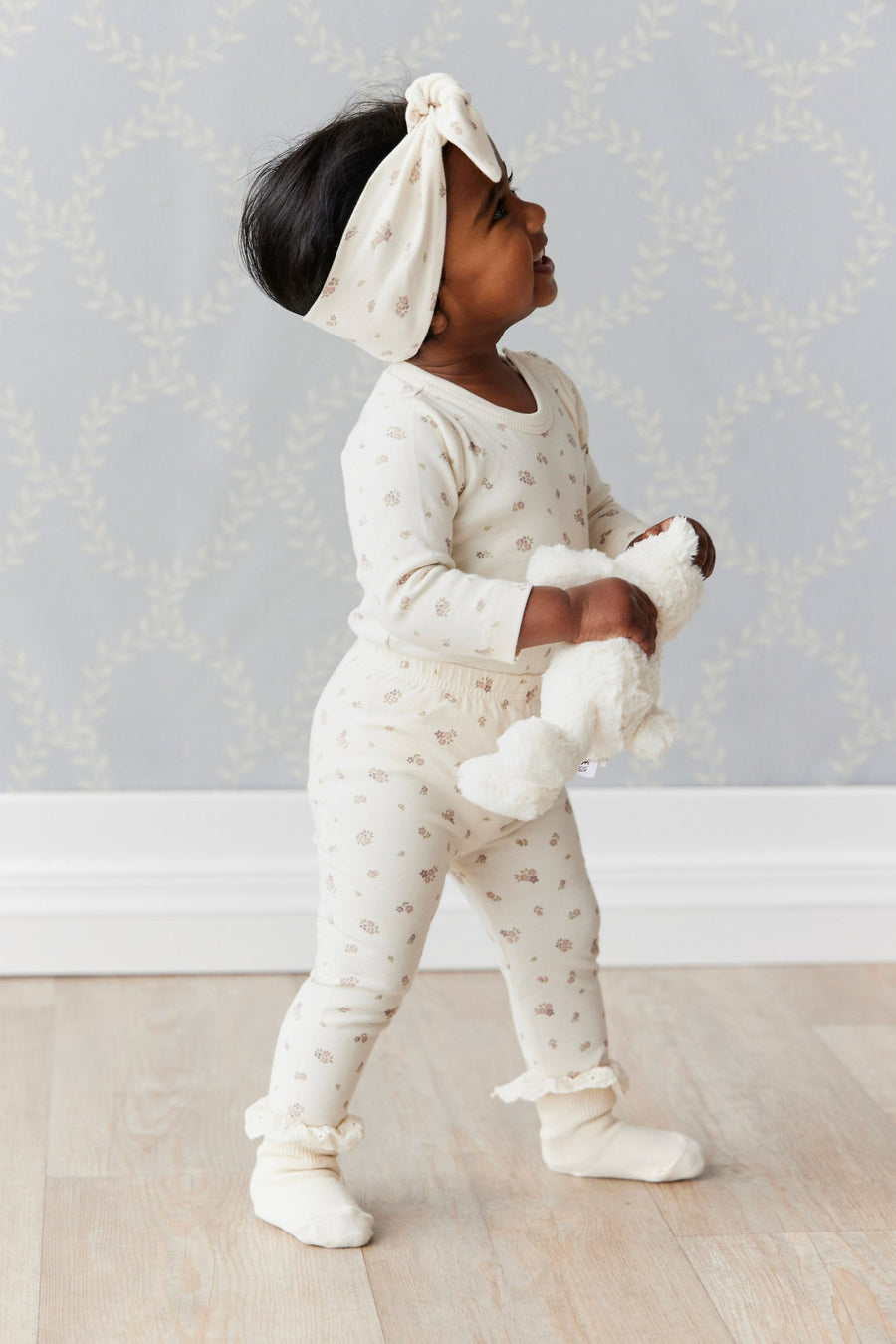 Organic Cotton Everyday Legging - Irina Tofu Childrens Legging from Jamie Kay Australia