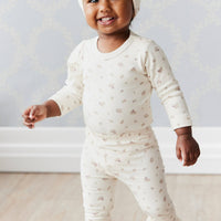 Organic Cotton Everyday Legging - Irina Tofu Childrens Legging from Jamie Kay Australia