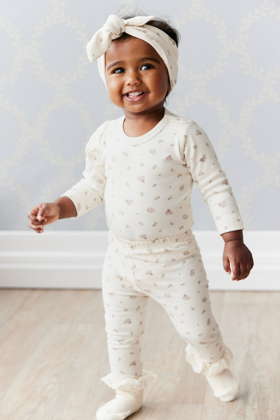 Organic Cotton Everyday Legging - Irina Tofu Childrens Legging from Jamie Kay Australia