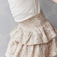 Organic Cotton Ruby Skirt - April Eggnog Childrens Skirt from Jamie Kay Australia