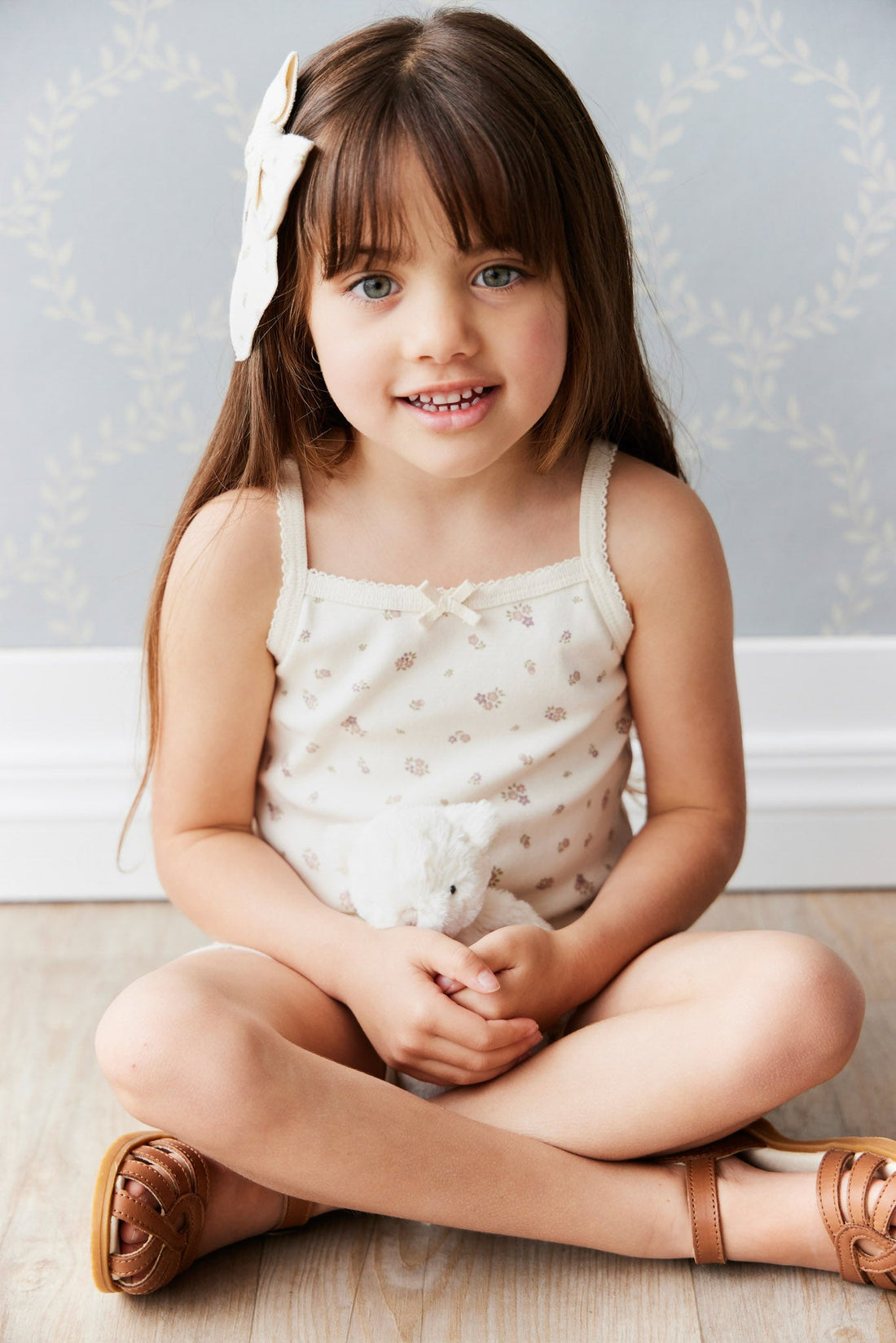 Organic Cotton Singlet - Irina Tofu Childrens Singlet from Jamie Kay Australia