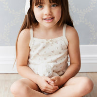 Organic Cotton Singlet - Irina Tofu Childrens Singlet from Jamie Kay Australia