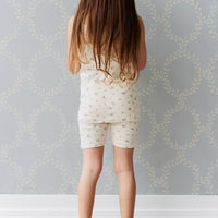 Organic Cotton Singlet - Irina Tofu Childrens Singlet from Jamie Kay Australia