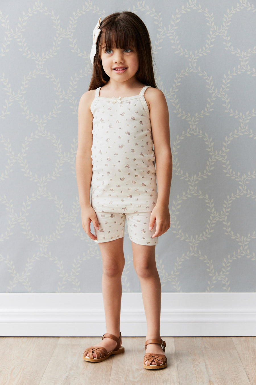 Organic Cotton Singlet - Irina Tofu Childrens Singlet from Jamie Kay Australia