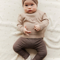 Ethan Jumper - Cashew Marle Childrens Jumper from Jamie Kay Australia