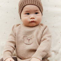 Ethan Jumper - Cashew Marle Childrens Jumper from Jamie Kay Australia