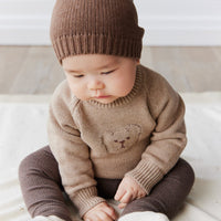 Ethan Jumper - Cashew Marle Childrens Jumper from Jamie Kay Australia