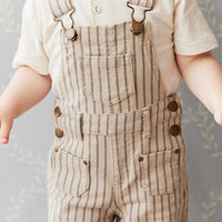 Chase Short Overall - Cashew/Moonstone Childrens Overall from Jamie Kay Australia