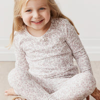 Organic Cotton Long Sleeve Top - Posy Floral Childrens Top from Jamie Kay Australia