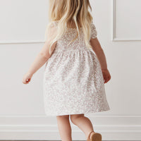 Organic Cotton Sienna Dress - Posy Floral Childrens Dress from Jamie Kay Australia