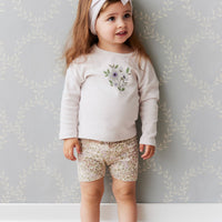 Pima Cotton Marley Long Sleeve Top - Luna Childrens Top from Jamie Kay Australia