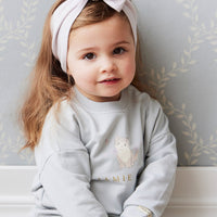 Organic Cotton Bobbie Sweatshirt - Ocean Spray Childrens Sweatshirt from Jamie Kay Australia