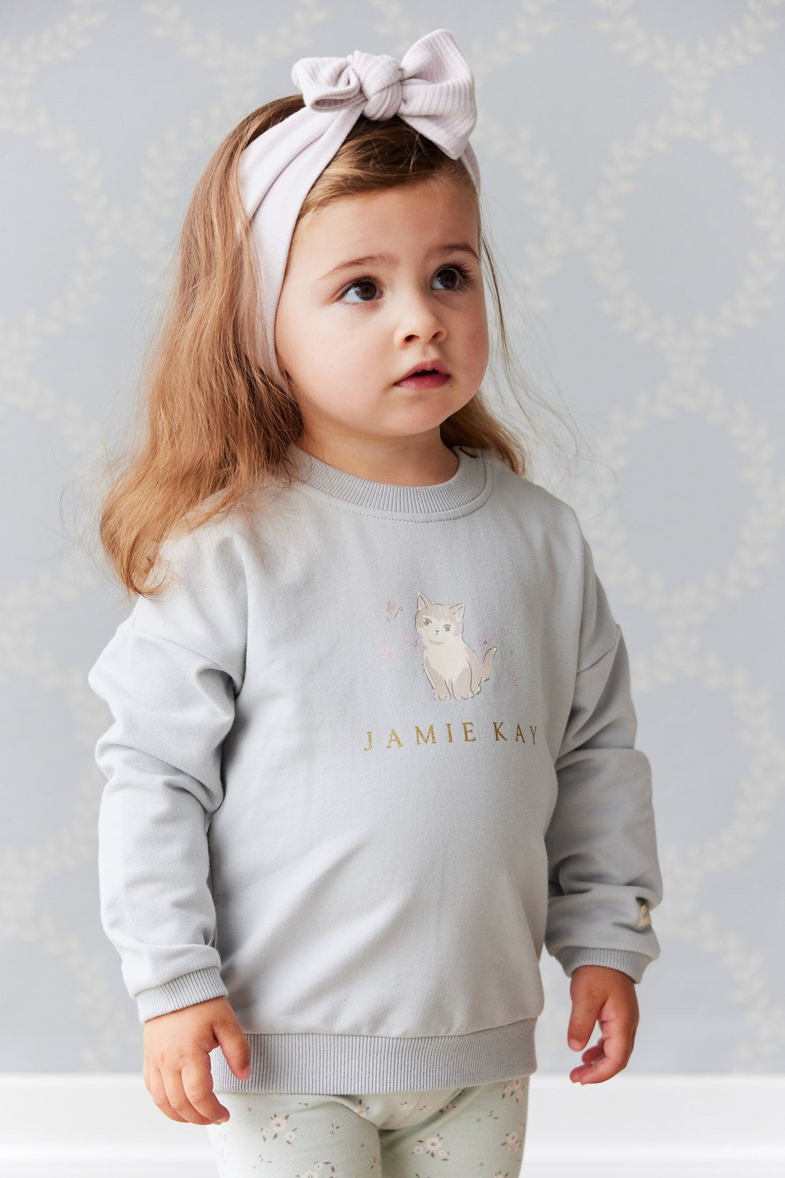 Organic Cotton Bobbie Sweatshirt - Ocean Spray Childrens Sweatshirt from Jamie Kay Australia