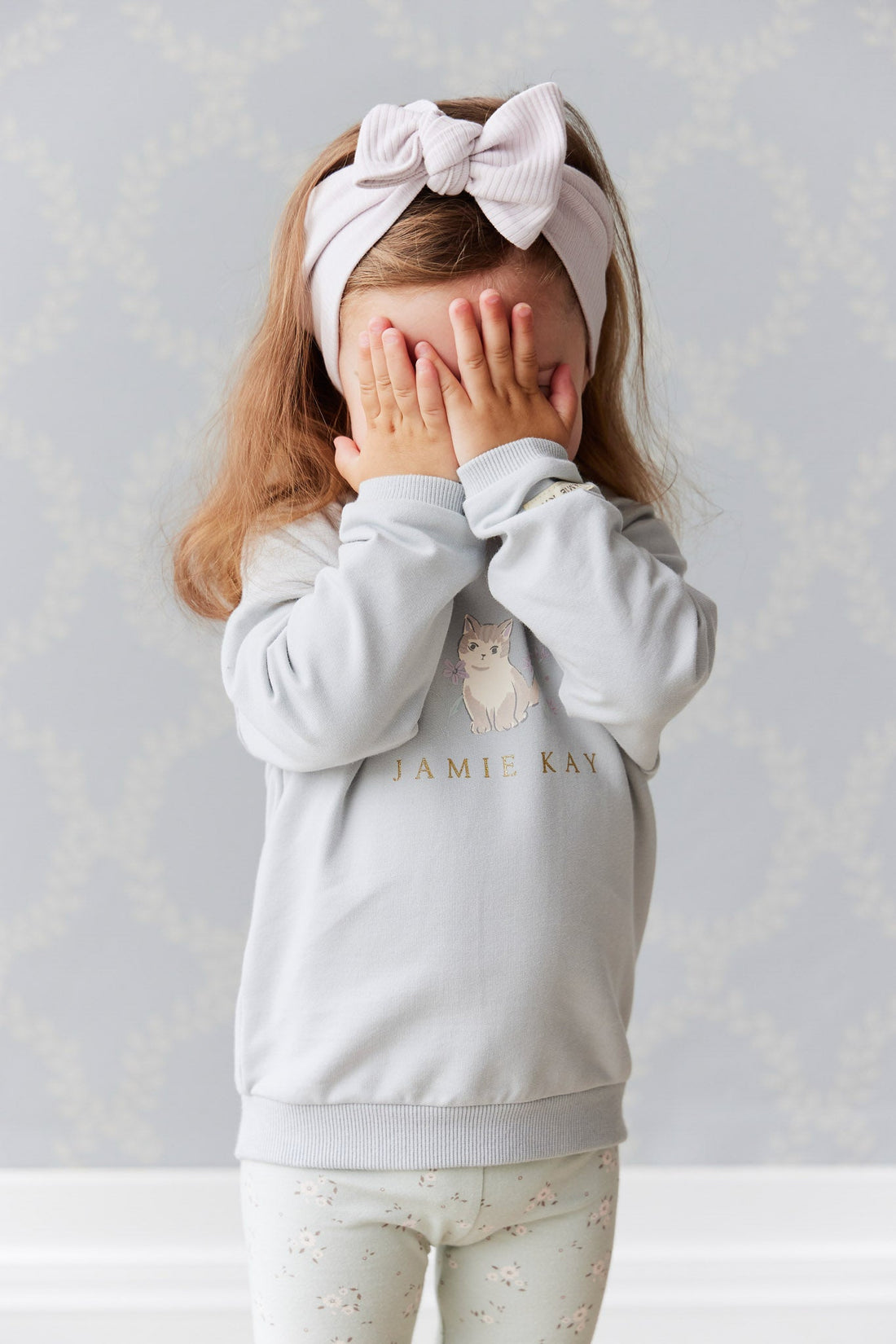 Organic Cotton Bobbie Sweatshirt - Ocean Spray Childrens Sweatshirt from Jamie Kay Australia