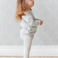 Organic Cotton Bobbie Sweatshirt - Ocean Spray Childrens Sweatshirt from Jamie Kay Australia