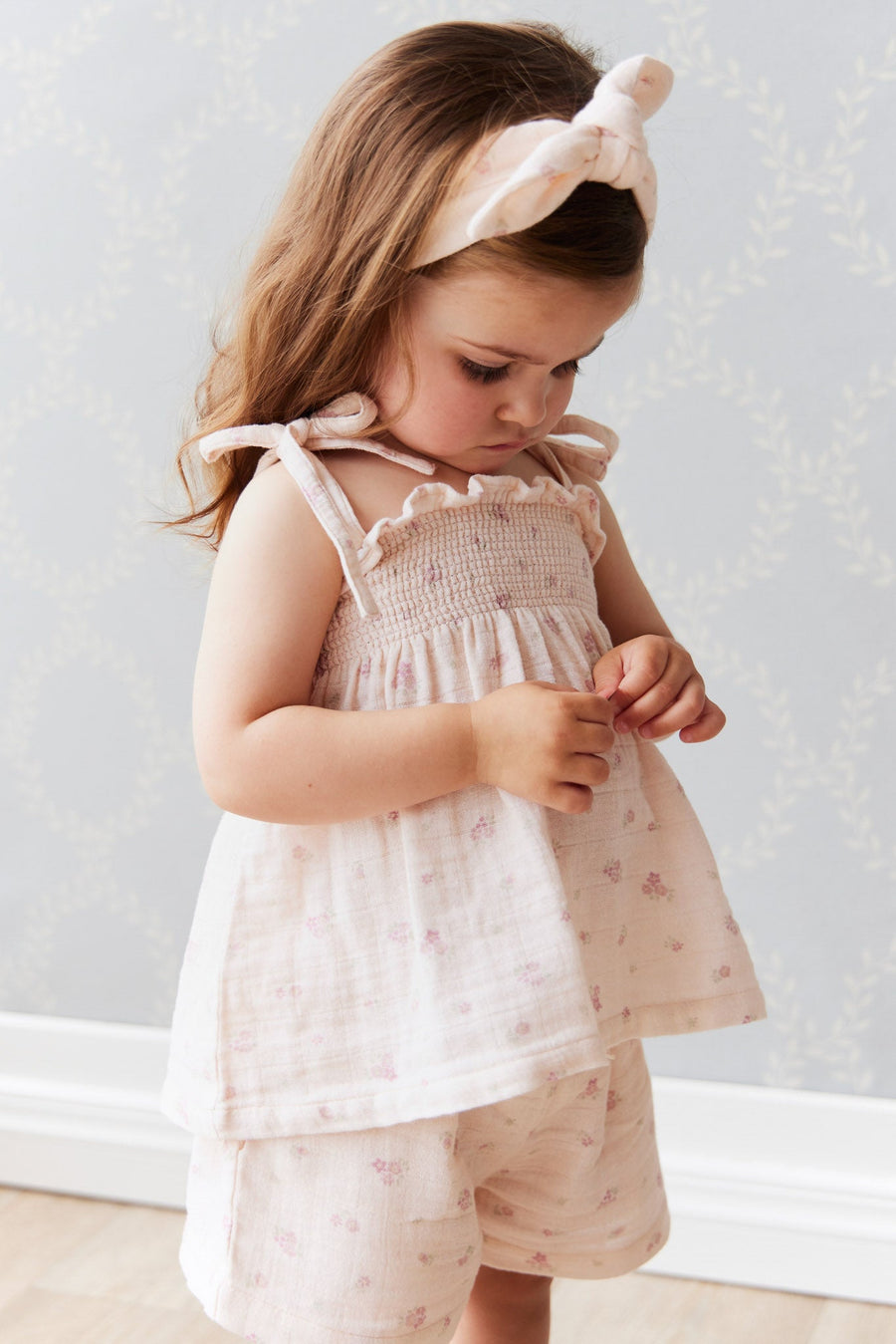 Organic Cotton Muslin Emelia Short - Irina Shell Childrens Short from Jamie Kay Australia