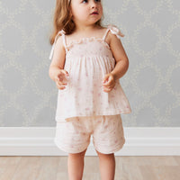 Organic Cotton Muslin Emelia Short - Irina Shell Childrens Short from Jamie Kay Australia