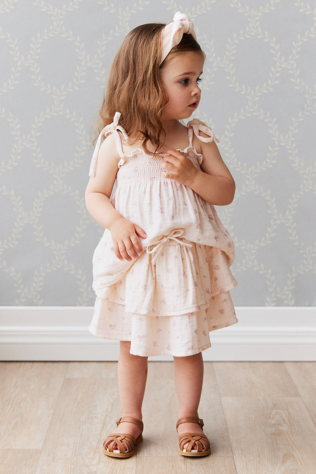 Organic Cotton Muslin Heidi Skirt - Irina Shell Childrens Skirt from Jamie Kay Australia