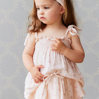 Organic Cotton Muslin Heidi Skirt - Irina Shell Childrens Skirt from Jamie Kay Australia