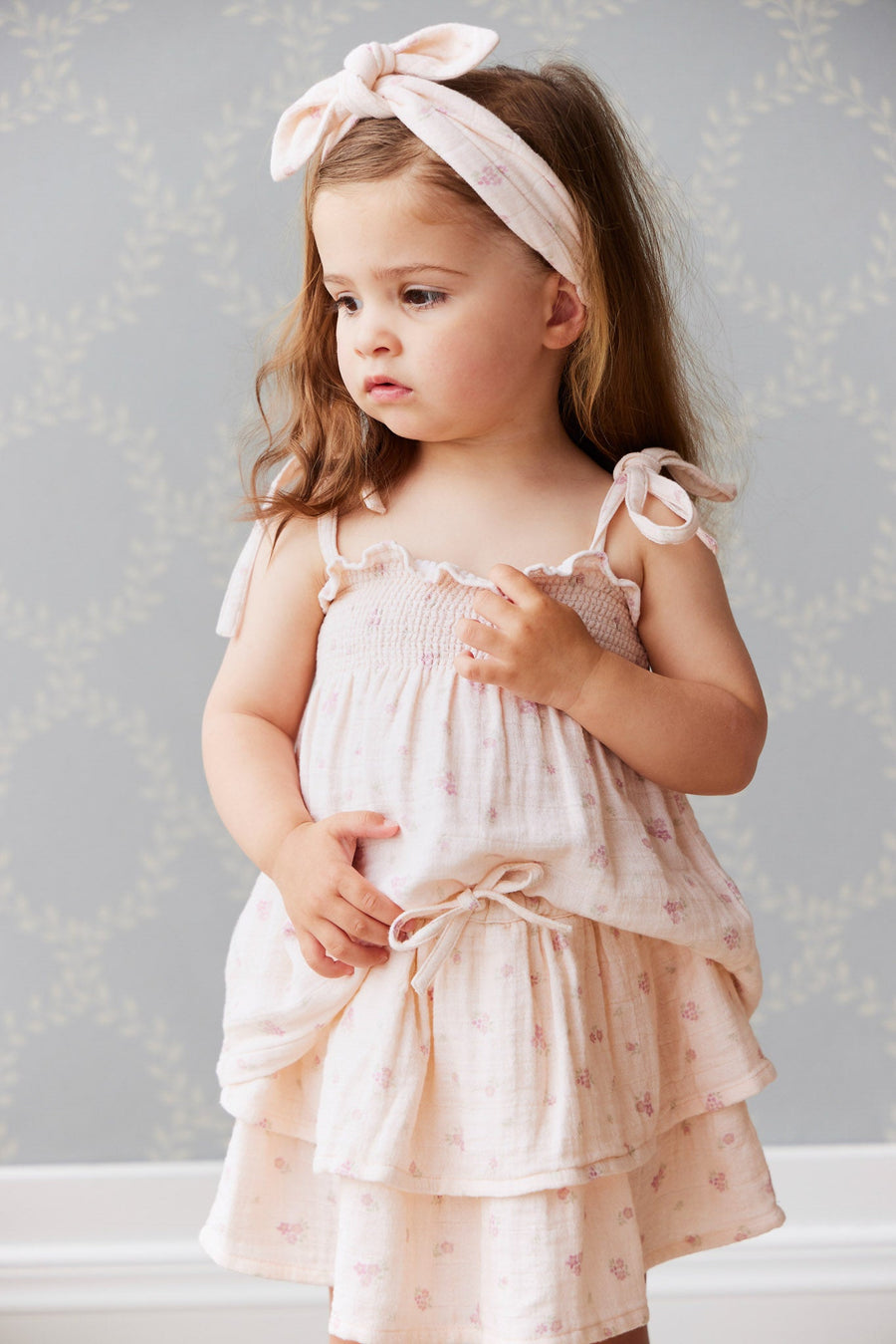 Organic Cotton Muslin Heidi Skirt - Irina Shell Childrens Skirt from Jamie Kay Australia