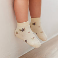 Alison Sock - Irina Tofu Childrens Sock from Jamie Kay Australia