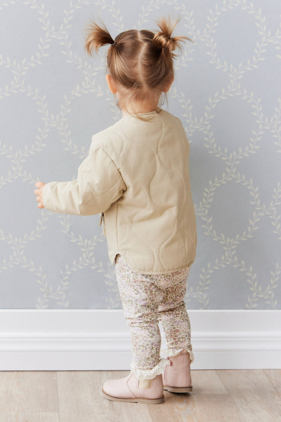 Arie Puffer Jacket - Cashew Childrens Jacket from Jamie Kay Australia