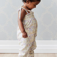 Organic Cotton Summer Playsuit - Mayflower Childrens Playsuit from Jamie Kay Australia