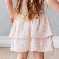 Organic Cotton Muslin Heidi Skirt - Irina Shell Childrens Skirt from Jamie Kay Australia