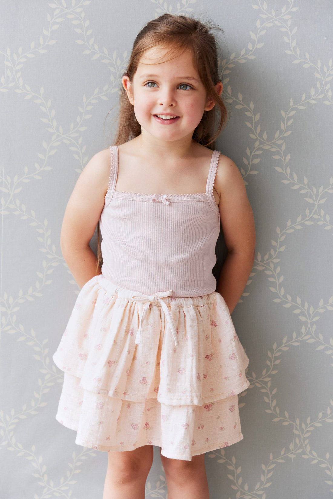 Organic Cotton Muslin Heidi Skirt - Irina Shell Childrens Skirt from Jamie Kay Australia