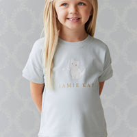 Pima Cotton Mimi Top - Ocean Spray Childrens Top from Jamie Kay Australia