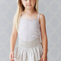 Organic Cotton Samantha Skirt - Fifi Lilac Childrens Skirt from Jamie Kay Australia