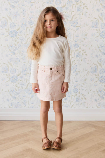 Alison Skirt - Simone Morganite Childrens Skirt from Jamie Kay Australia