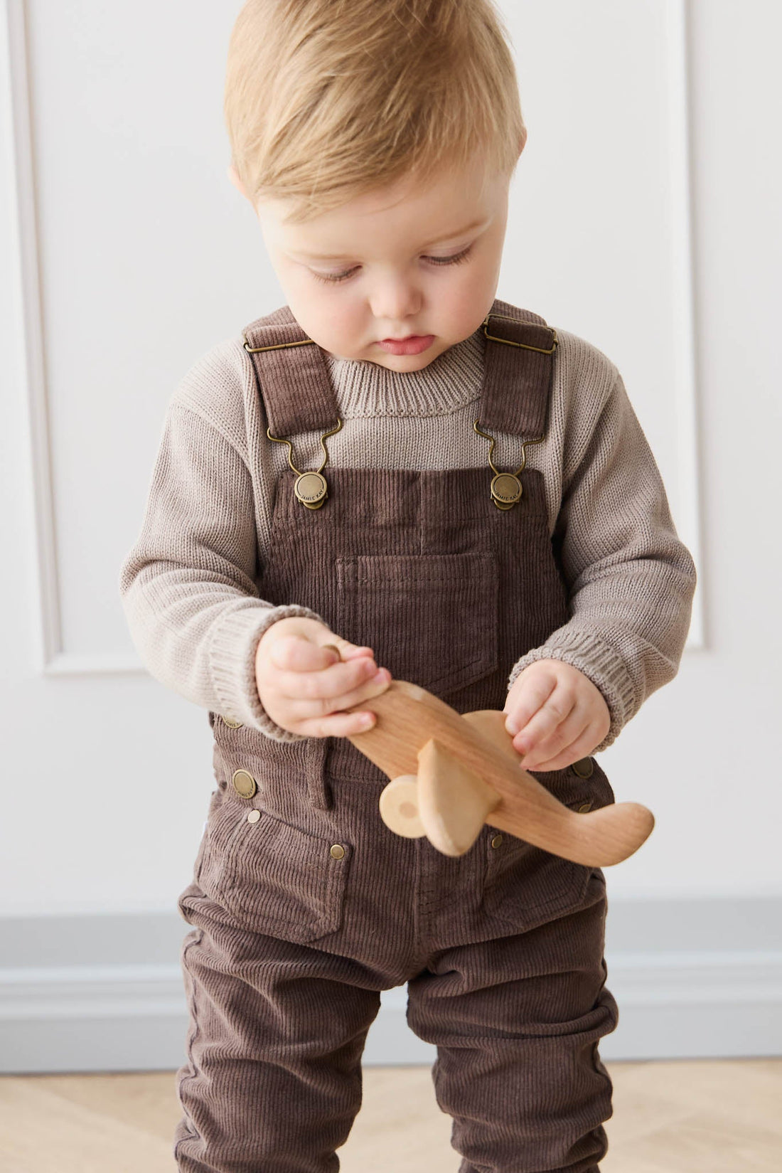 Arlo Overall - Pinecone Childrens Overall from Jamie Kay Australia