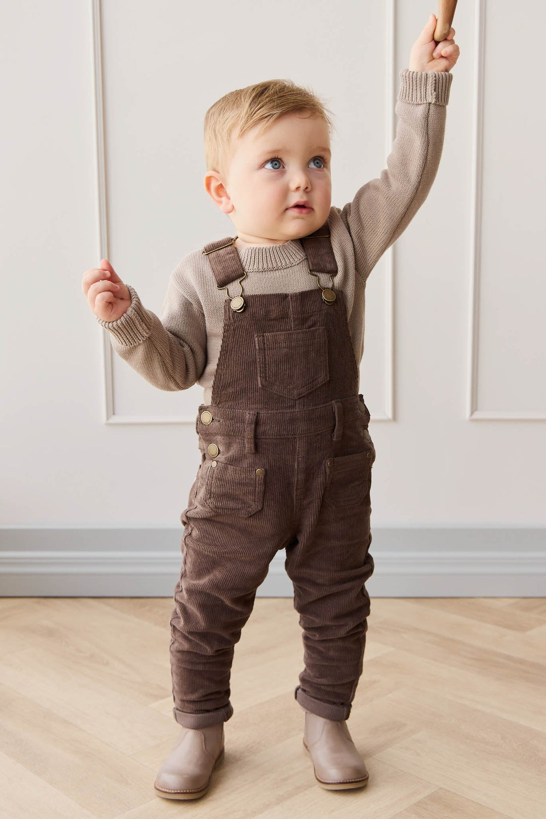 Arlo Overall - Pinecone Childrens Overall from Jamie Kay Australia