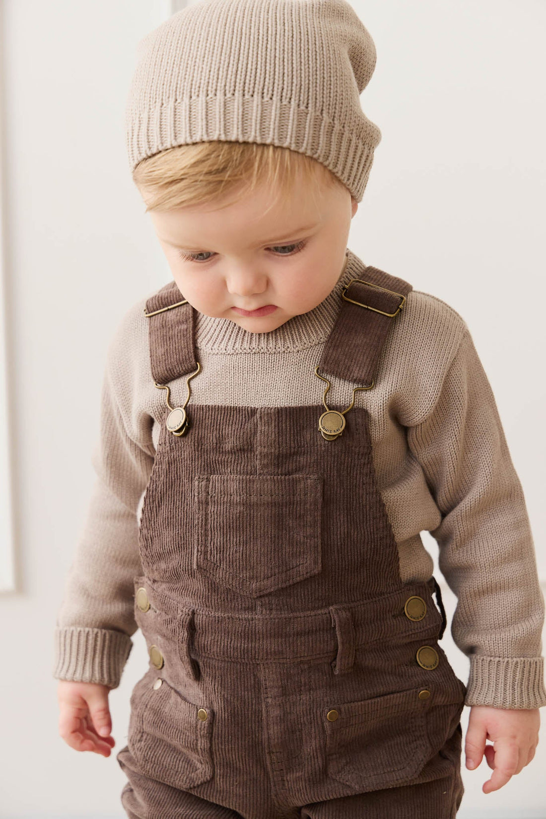 Ethan Hat - Tweed Childrens Beanie from Jamie Kay Australia